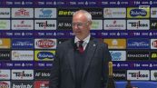 Ranieri saluta Cagliari, l'applauso della sala stampa