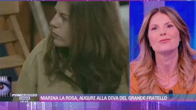 Marina La Rosa, auguri alla diva del Grande Fratello