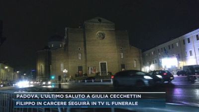 Padova, l'ultimo saluto a Giulia Cecchettin