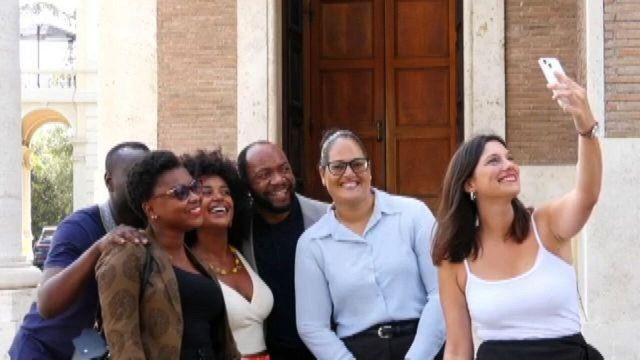 Photo of At Lewis School of Government, she earned a master’s degree for African diplomats