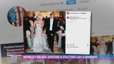 Michelle e Melania, questione di stile: First lady a confronto