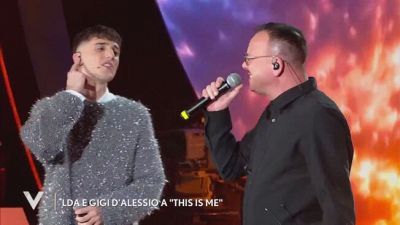 LDA e Gigi D'Alessio a "This is Me"
