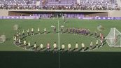 La Fiorentina si allena nel ricordo di Celeste Pin