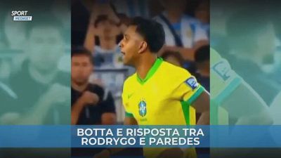 Scintille tra Paredes e Rodrygo: "Io ho vinto un Mondiale e due Copa America, tu zero"