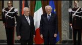 M.O,Quirinale: Mattarella ha ricevuto Presidente Palestina Mahmoud Abbas