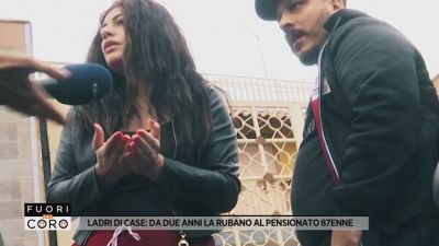 Ladri di case: da due anni la ruba al pensionato 78enne