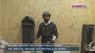Milano, dentro una stanza della rabbia