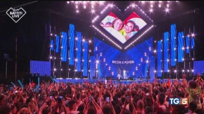 "Cornetto Battiti Live" tra poco su Canale5