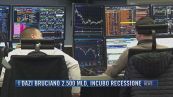 Breaking News delle 21.30 | I dazi bruciano 2.500 mld, incubo recessione