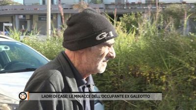Ladri di case: le minacce dell'occupante ex galeotto