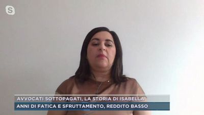 Avvocati sottopagati, la storia di Isabella
