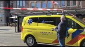 Amsterdam, nuovo incidente in Piazza Dam, un'auto in fiamme