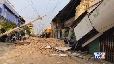 Terremoto nel Myanmar Oltre mille le vittime