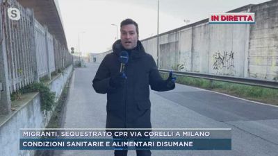 Migranti, sequestrato Cpr Via Corelli a Milano