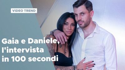 Gaia e Daniele, l'intervista in 100 secondi