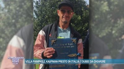 Villa Pamphili, Kaufmann presto in Italia: i dubbi da chiarire