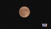 Occhi al cielo per la luna blu