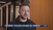 Breaking News delle 21.30 | Zelensky: "Esclusa cessione del Donbass"