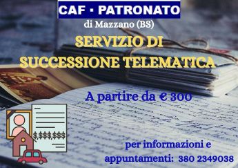 CAF Molinetto di Mazzano-serv successione telematica