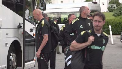 La Juventus è atterrata a Los Angeles: le immagini