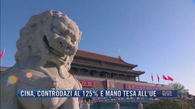 Breaking News delle 21.30 | Cina, controdazi al 125% e mano tesa all'Ue