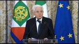 Mattarella: impedire drammatica regressione relazione tra gli Stati