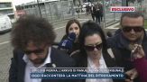Omicidio Pierina, l'arrivo di Manuela Bianchi in tribunale