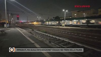 Immigrati, ma quale integrazione? Viaggio nei treni della paura