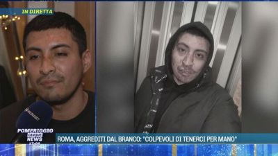 "Colpevoli di tenerci per mano": Roma, aggressione da parte del branco