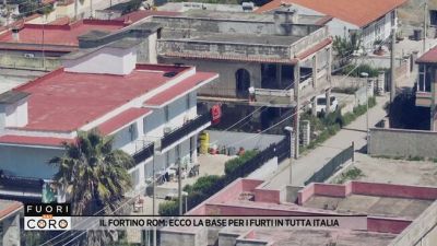 Il fortino rom: ecco la base per i furti in tutta Italia