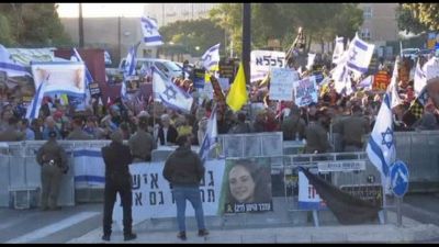 Israele, protesta a Gerusalemme contro il piano militare di Netanyahu