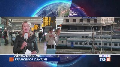 Treni fermi per lo sciopero