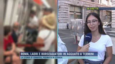 Roma, ladri e borseggiatori in agguato a Termini