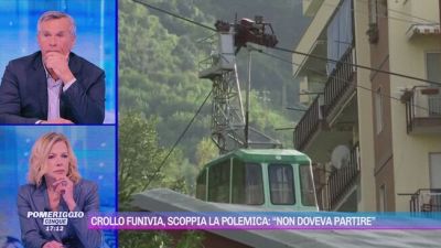 Crollo funivia, scoppia la polemica: "Non doveva partire"