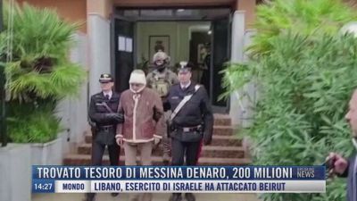 Breaking News delle 14.00 | Trovato tesoro di Messina Denaro, 200 milioni