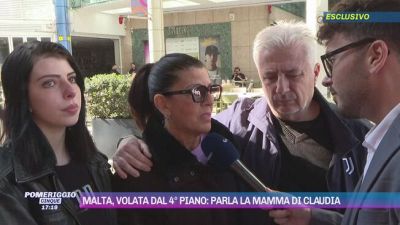 Malta, volata dal 4° piano: parla la mamma di Claudia
