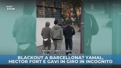 Il giovane Barca in incognito per la città