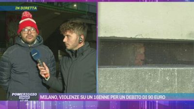 Violenze su un 16enne per un debito di 90 euro - Una testimonianza