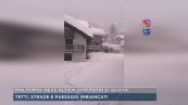 Maltempo, neve alta a 1600 metri di quota