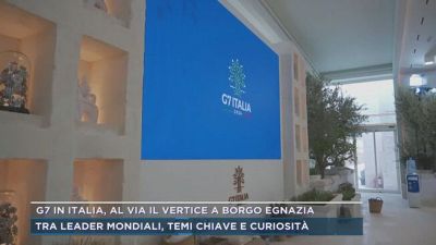 G7 in Italia, al via il vertice a Borgo Egnazia