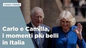 Carlo e Camilla, i momenti più belli in Italia