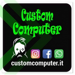 Custom Computer logo