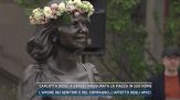 Carlotta Dessì, a Gergei inaugurata la piazza in suo nome