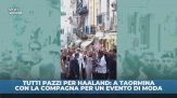 Haaland in Italia fa impazzire tutti: a Taormina con la compagna