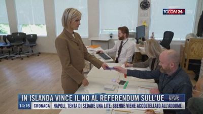 Breaking News delle 14.30 | In Islanda vince il no al referendum sull'Ue