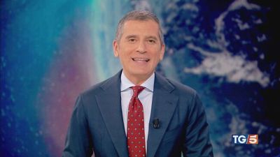 Pomeriggio Cinque in versione natalizia