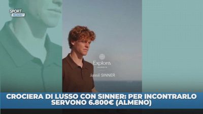 In crociera con Sinner a… 6.800€
