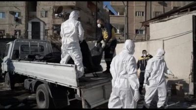 Siria, ritrovati corpi e ossa in un magazzino vicino a Damasco