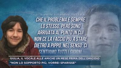 Giulia Cecchettin, il vocale alle amiche un mese prima dell'omicidio