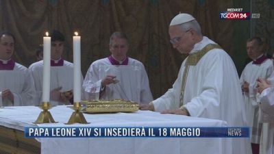 Breaking News delle 21.30 | Papa Leone XIV si insedierà il 18 maggio